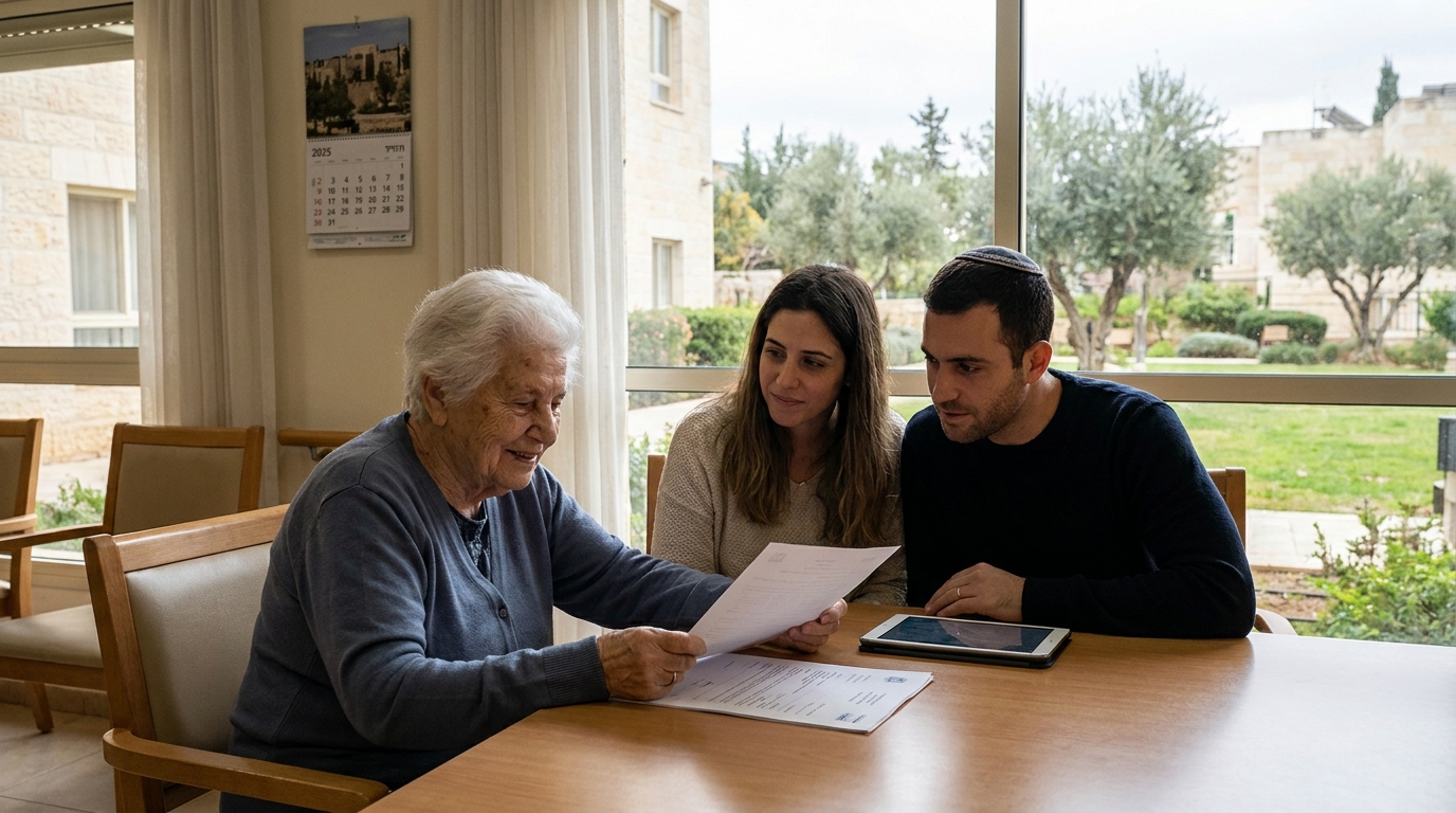 זיכוי מס בגין החזקת הורה בבית אבות 2025: החזר של אלפי שקלים