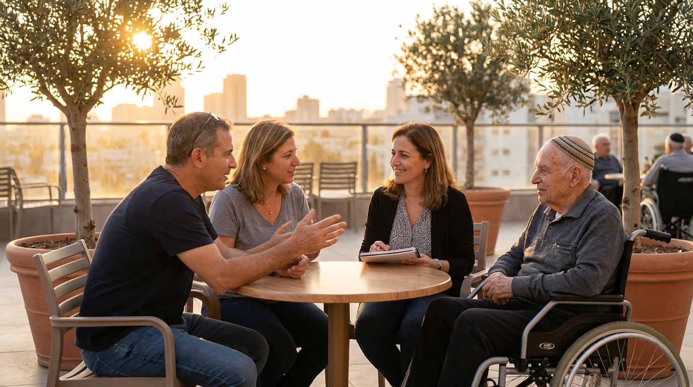 סכסוך בין אחים על טיפול בהורה מבוגר: כלים לפתרון הוגן