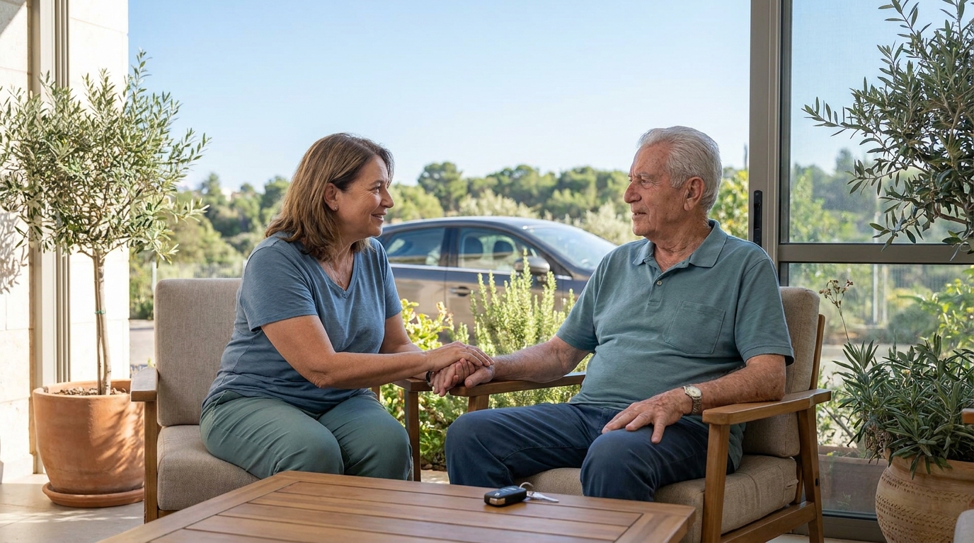 מתי קשיש צריך להפסיק לנהוג: 10 סימני אזהרה ואיך לגשת לשיחה הקשה